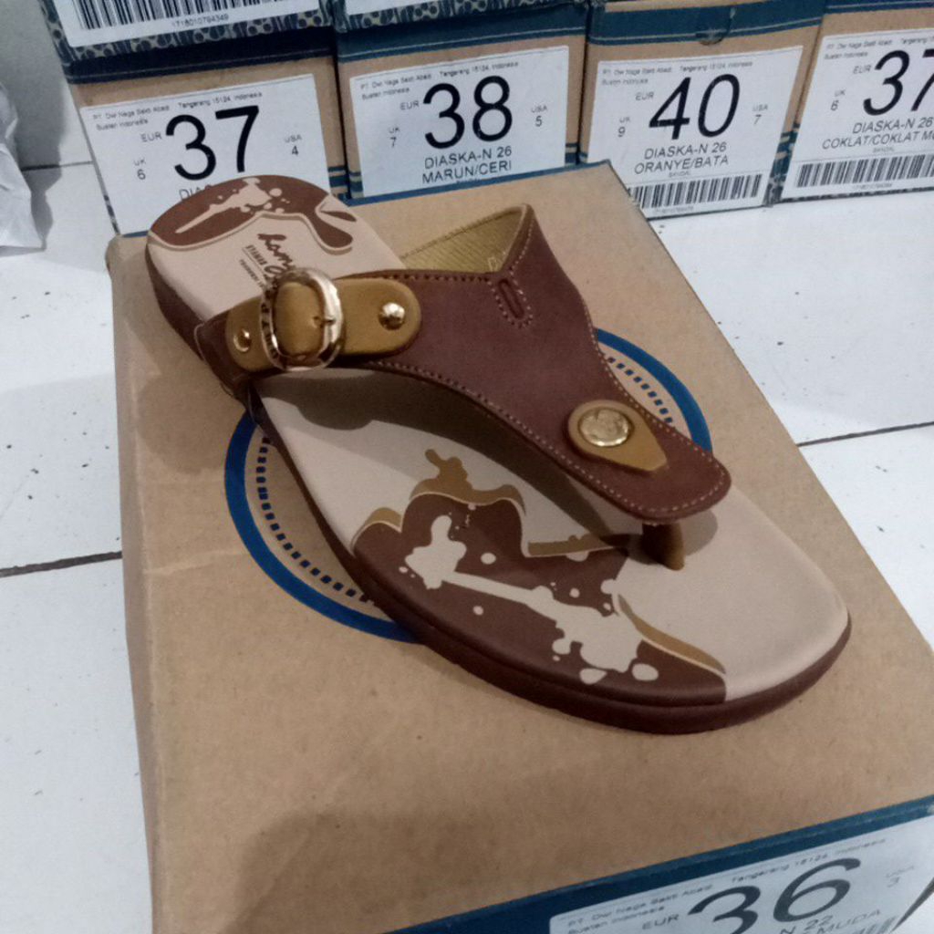 Homyped Diaska N22 Sandal Jepit Wanita Sandal Wanita Sandal Homyped Ori
