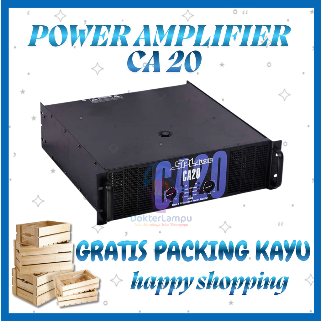 SPL Audio Power Amplifier CA 20