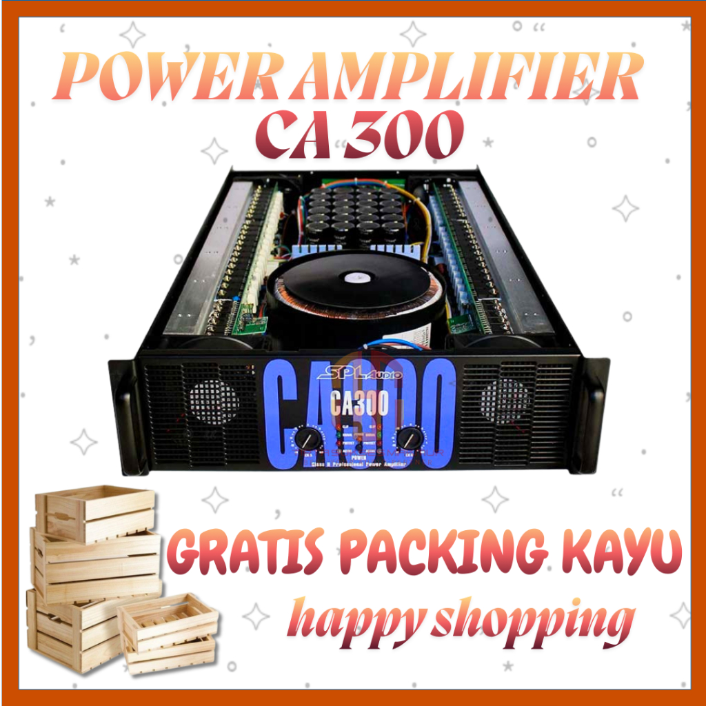 SPL Audio Power Amplifier CA 300