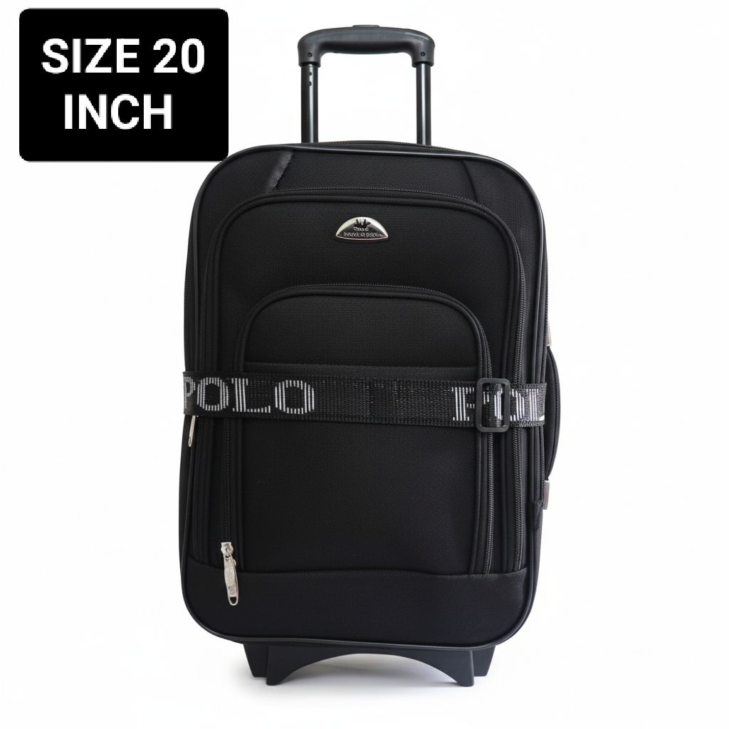 koper 20 inch bahan kanvas / tas koper bahan