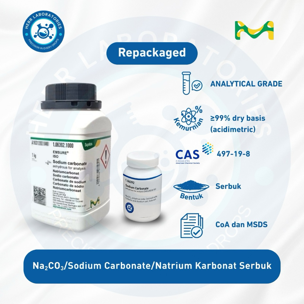 1.06392 Sodium carbonate | Natrium Karbonat | Merck | Na2CO3