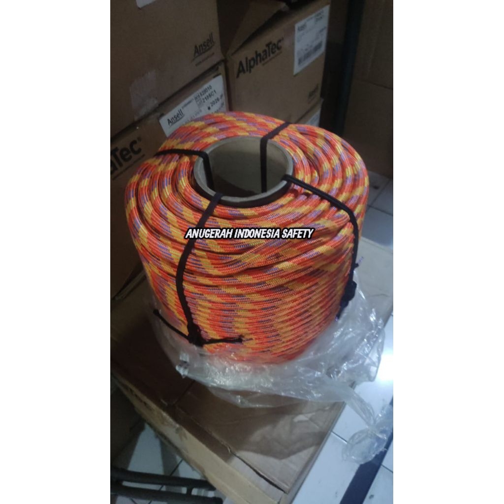 TALI KARMANTEL DINAMIS 10,5MM × 100METER / TALI KARMANTEL DINAMIS ADELA BERSERTIFIKAT ORIGINAL