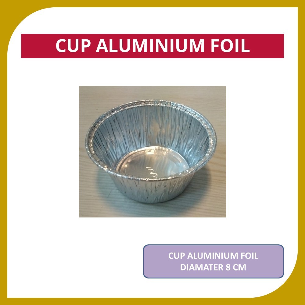 Cup Aluminium Foil bulat