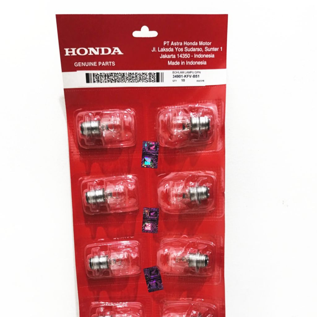 BOHLAM LAMPU DEPAN MOTOR HONDA SUPRA/JUPITER/SMASH/GRAND/VEGA/REVO K1 - BOLA BOHLAM MOTOR HONDA (R)