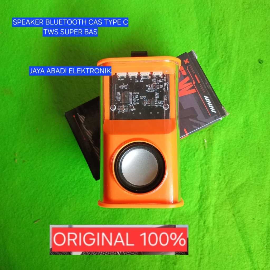 XO3  ORI 100% SPEAKER TWS 5W BLUTUT BESI KARAOKE AUDIO SUARA BAS  TRANPARAN LAMPU DISCO TYPE C USB M