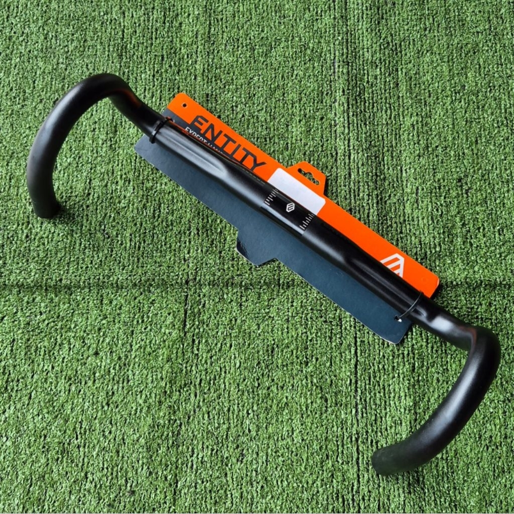 Dropbar Stang Sepeda ENTITY EXPERT 31.8 420mm Alloy Black Original New
