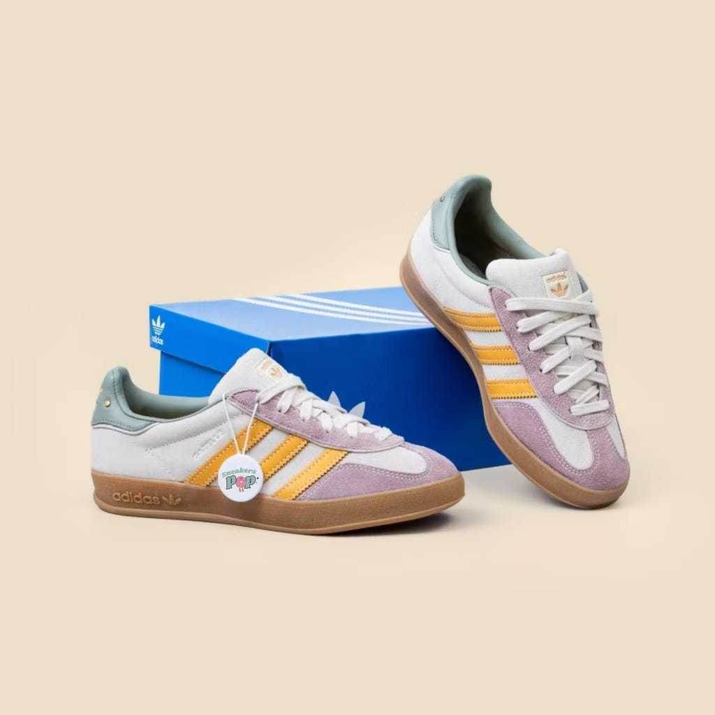 Adidas Gazelle Indoor Off White Yellow