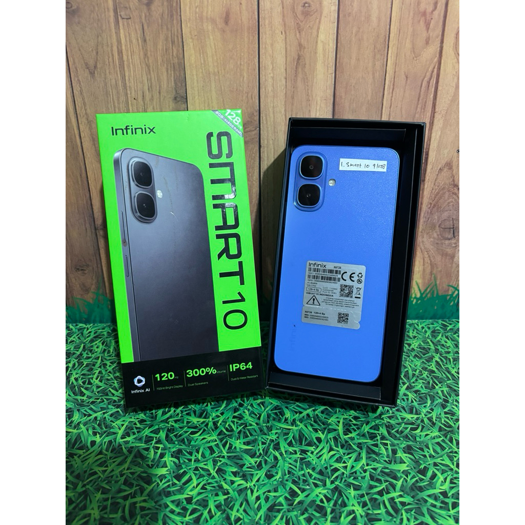Infinix Smart 10 4/128 Second Resmi Indonesia