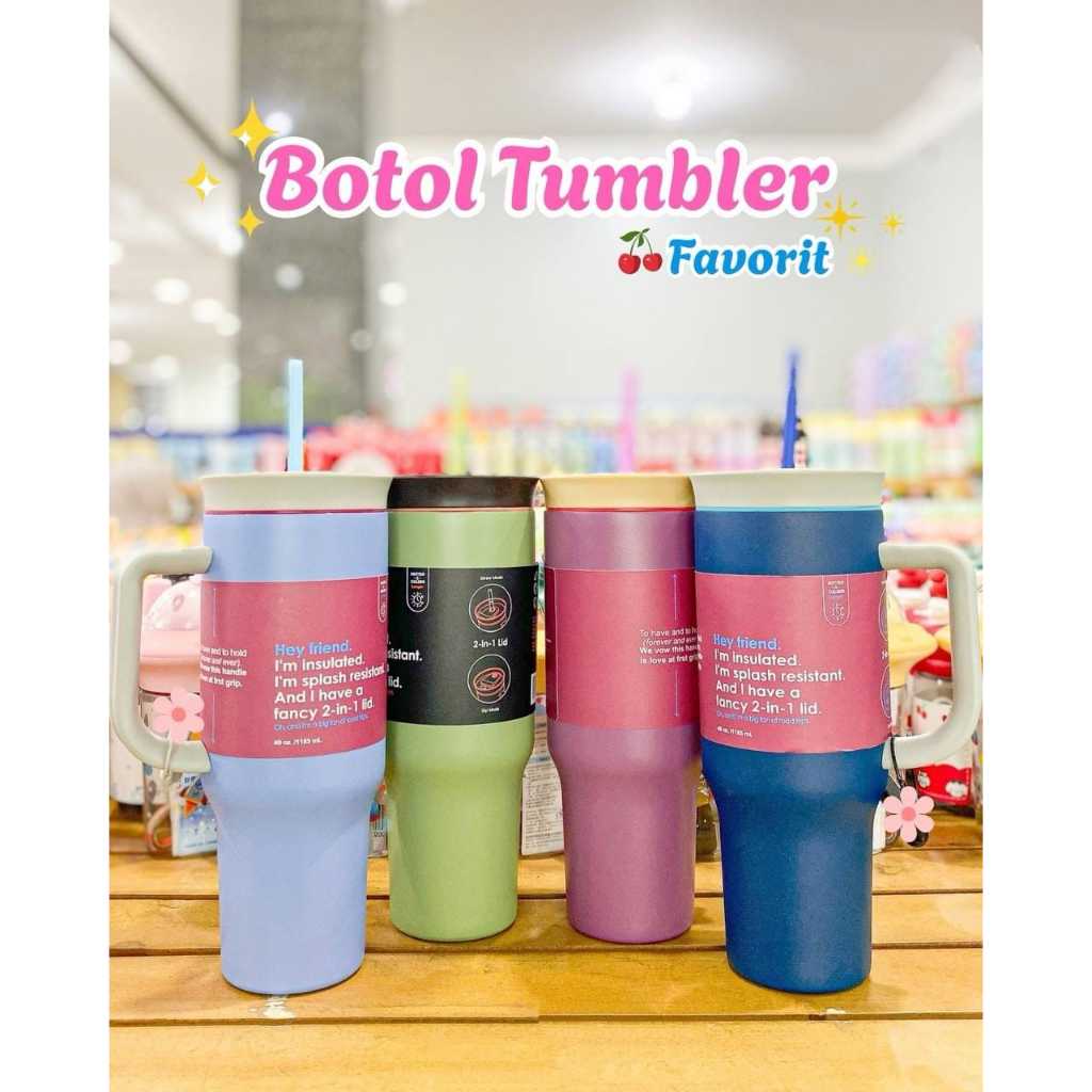 Tumbler Kekinian Tumblr Viral Tumblr Aesthetic Tumbler Tahan Panas Tahan Dingin Tumblr 1 Liter