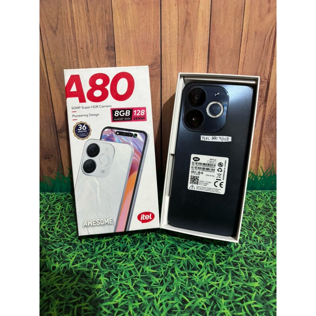 Itel A80 4/128 Second Resmi Indonesia