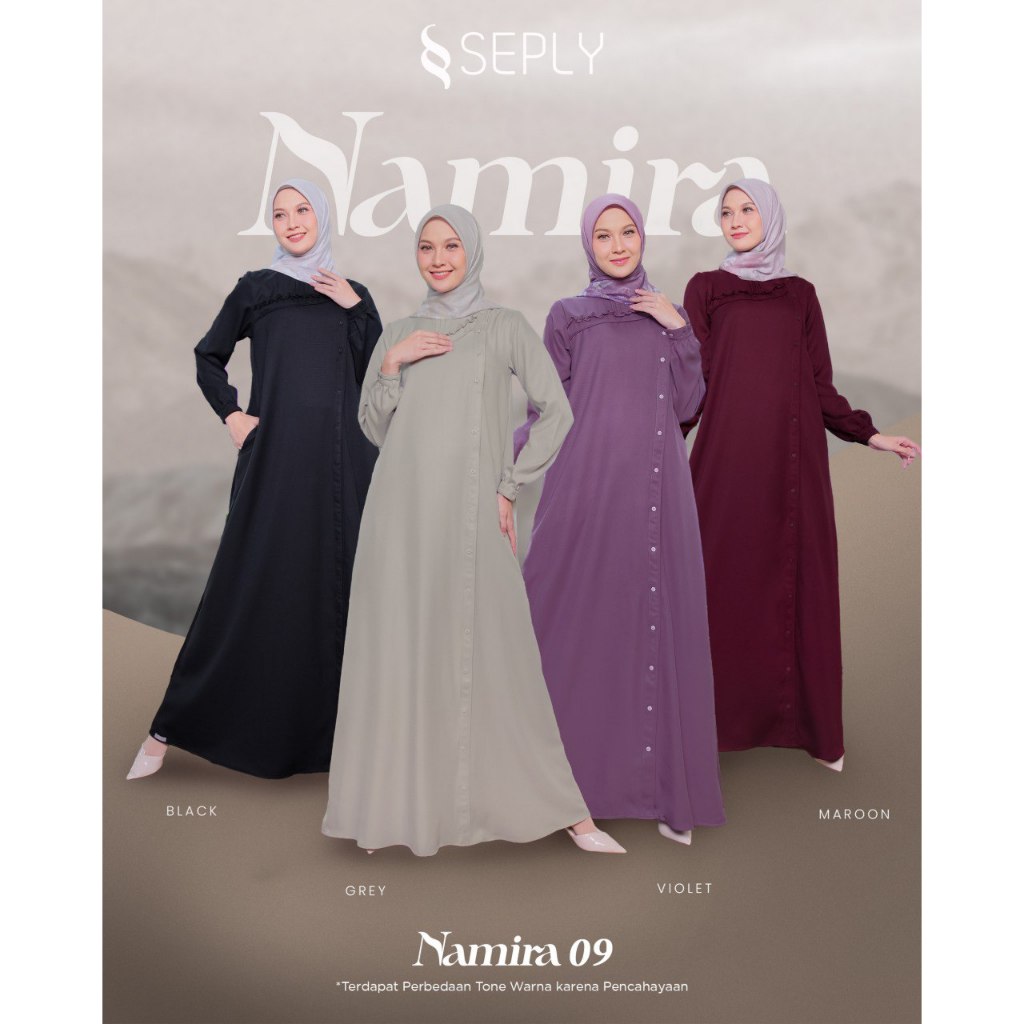 TERMURAH GAMIS SEPLY NAMIRA 09 COCOK UNTUK OUTFIT KULIAH & DAILY TERBARU KEKINIAN