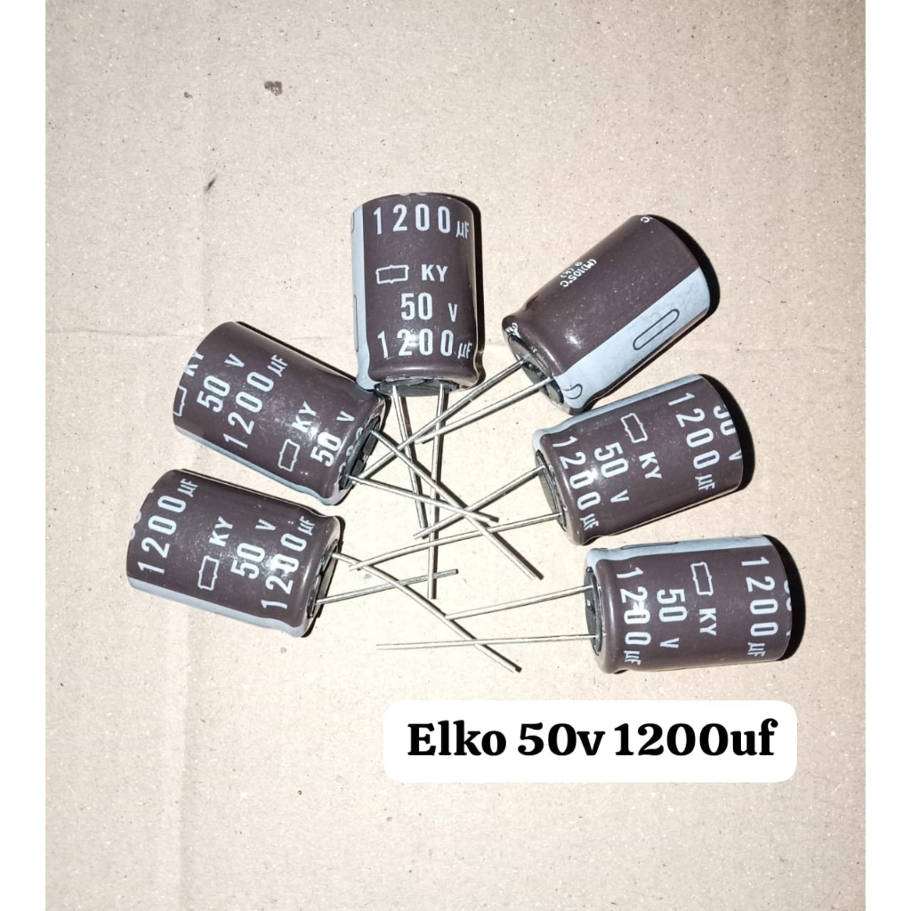 Elko 50v 1200uf Elco 1200uf 50v BODY BESAR