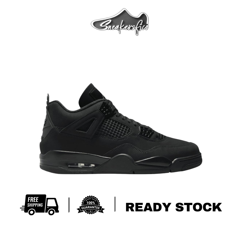 Air Jordan 4 Retro Black Cat Mens