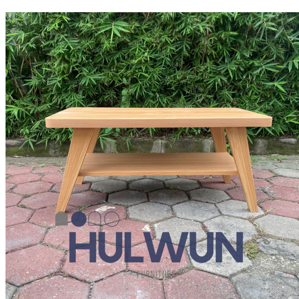 Nakashima Coffetable - Meja Ruang tamu minimalis - Multipleks finishing HPL
