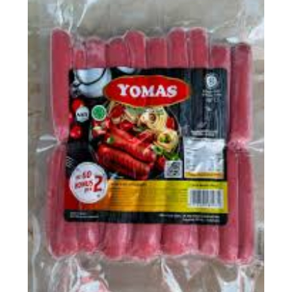 YOMAS SOSIS AYAM MERAH 1KG
