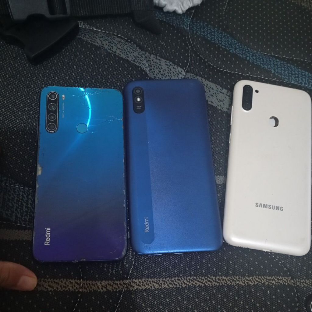 redmi note 8 dan 9a minus lcd liannya normal