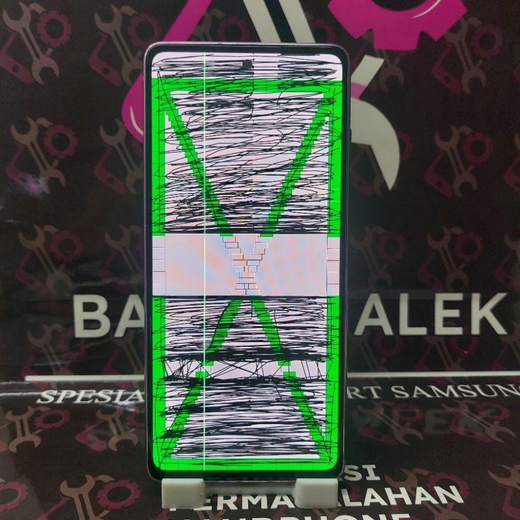 LCD SAMSUNG S 20 FE (SM-G780G) ORIGINAL BEKAS COPOTAN SEIN