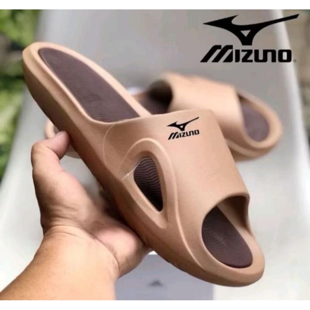 sandal sliper karet asli sandal slide mizuno pria terbaru