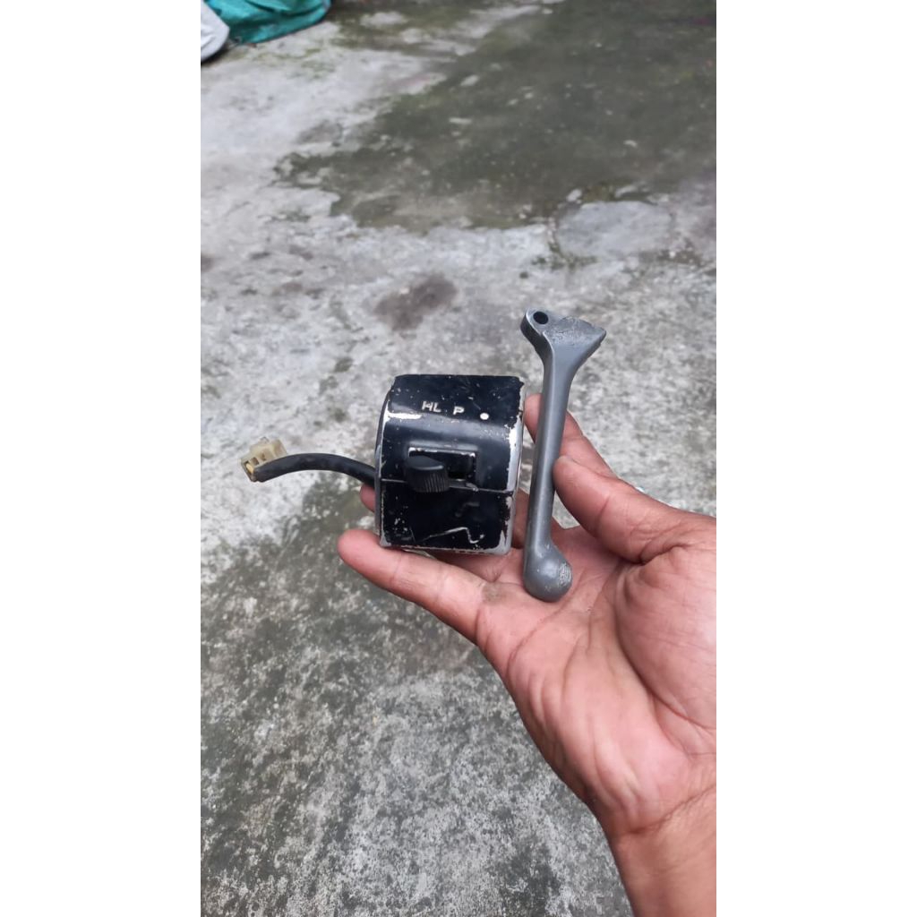 Holder Saklar Tombol Kanan Engkel Honda Astrea Grand Star Prima Original Secon