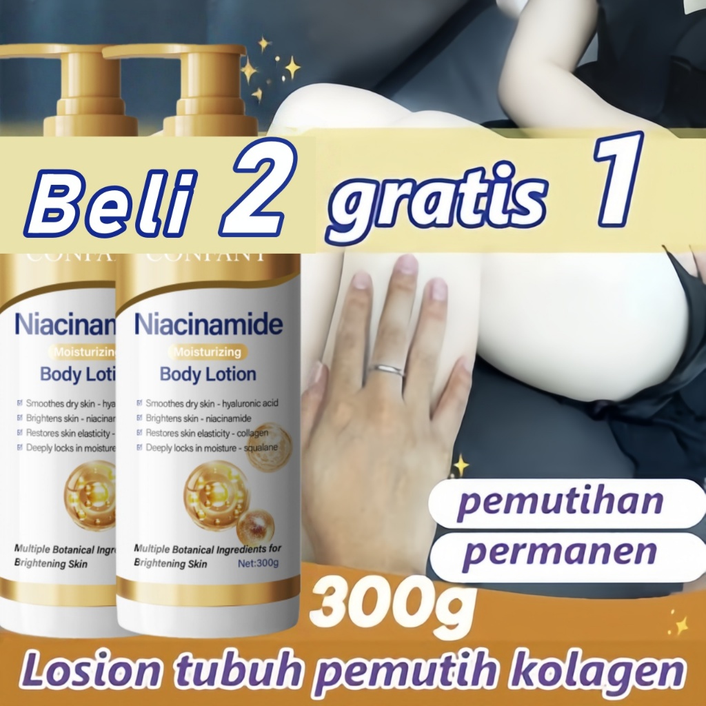 Bpom Lotion Pemutih Badan 300g Collagen Body Lotion Body Lotion Pemutih Skin Care Pencerah Kulit Bad