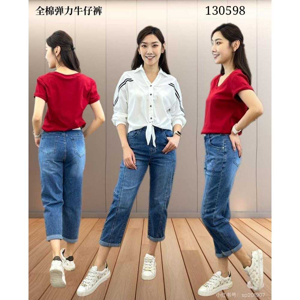 T2000 Celana Jeans Stretch 7/9 Wanita 130598
