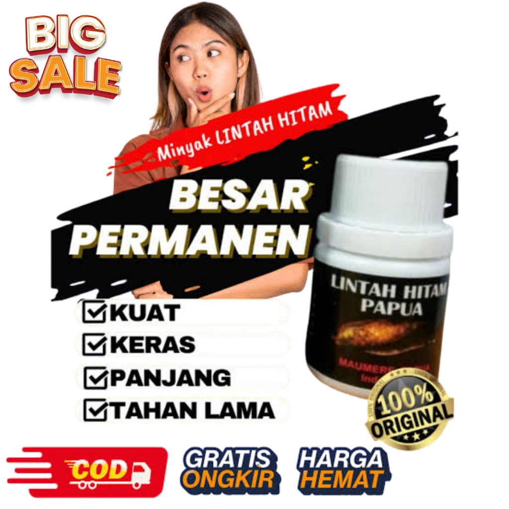 Minyak Oles Pembesar MrP Pria Minyak Lintah Papua