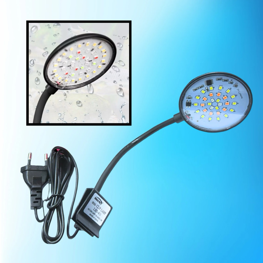 Sakkai Pro LED 311 / 411 / 511 Mini Clip Lampu Aquarium Aquascape