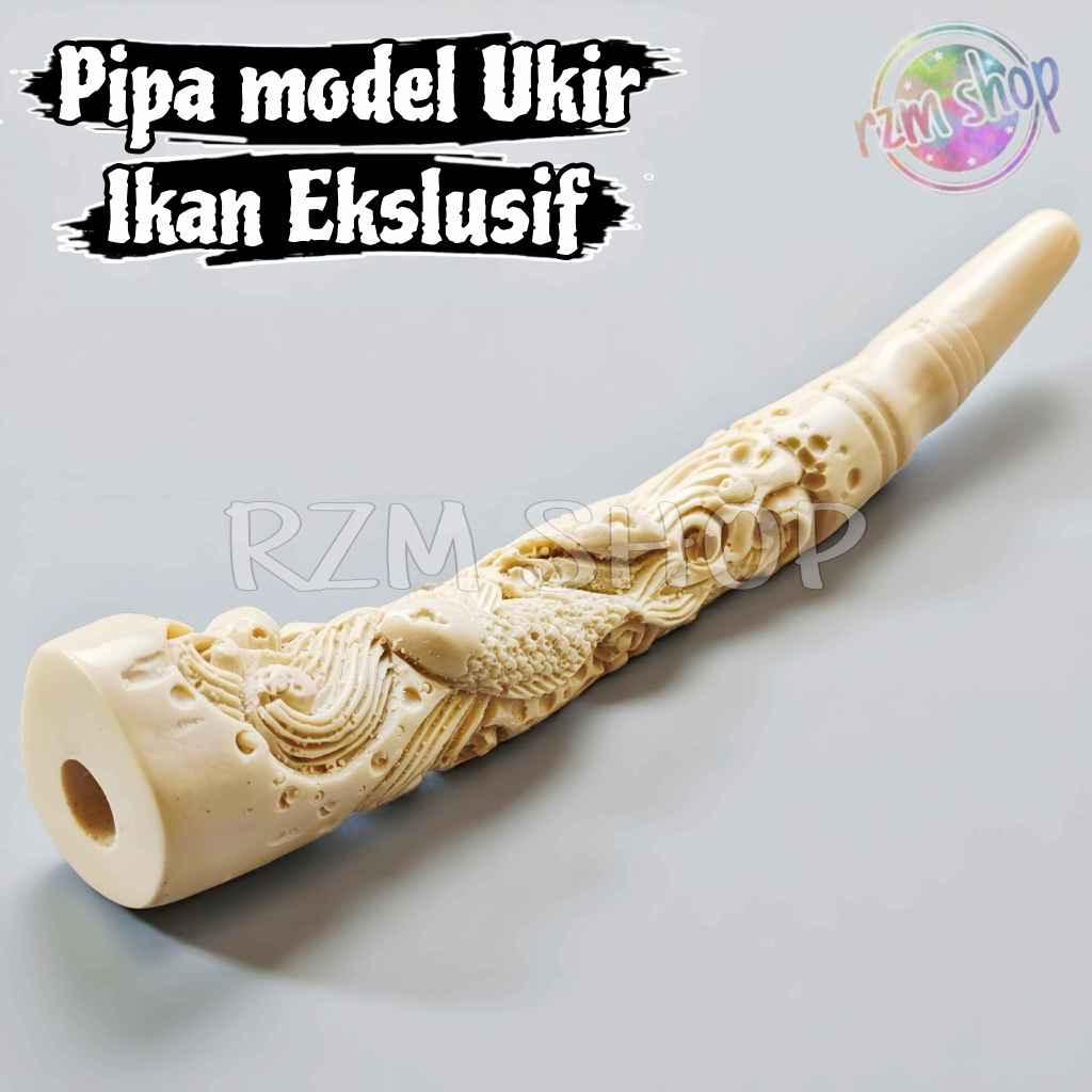once pipa padud cangklong ukir ikan mas ekslusif model gading