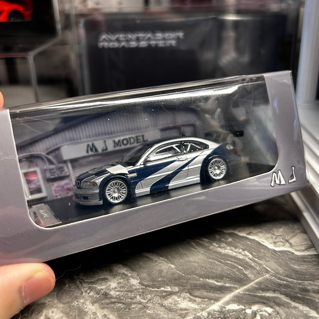MJ Model BMW M3 GTR razor need for speed most wanted 1:64 diecast bmw m3 gtr nfs most wanted 1:64