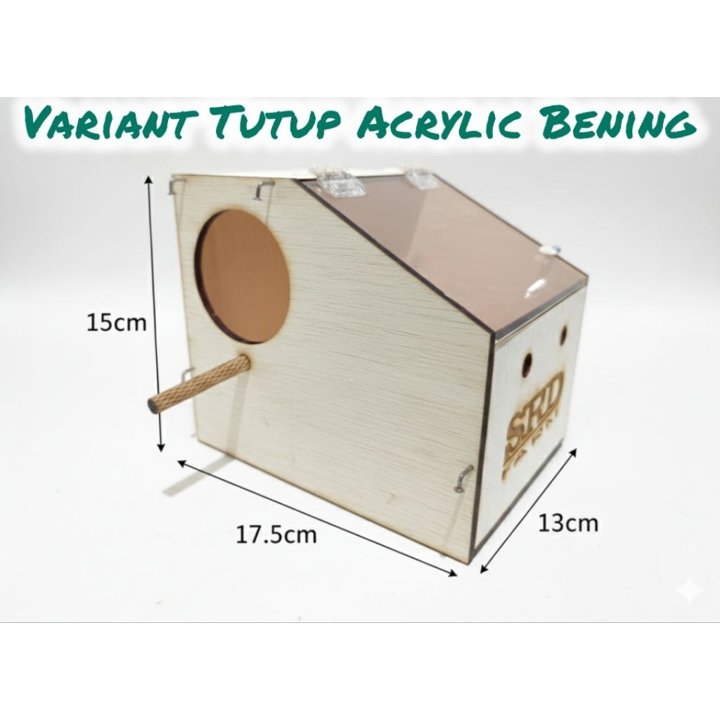 Glodok tempat bersarang Burung Finch