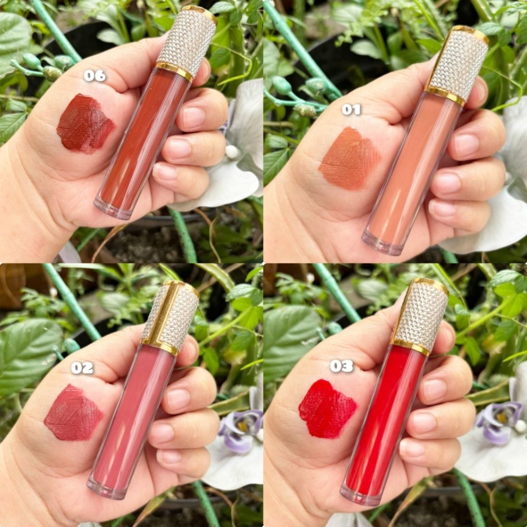 [ Satuan ] Lipcream Matte  Tutup Blink New HS-1046