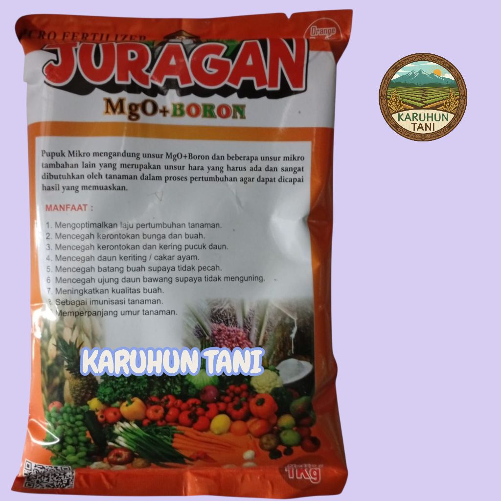 Pupuk Juragan MGO + Boron 1 Kg