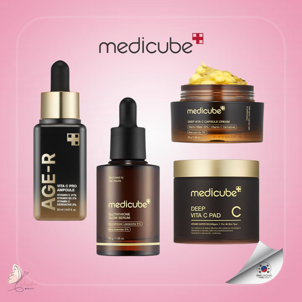 Medicube Deep Vita C Capsule Cream/Vita C Pro Ampoule/VIta C Pad 70pcs
