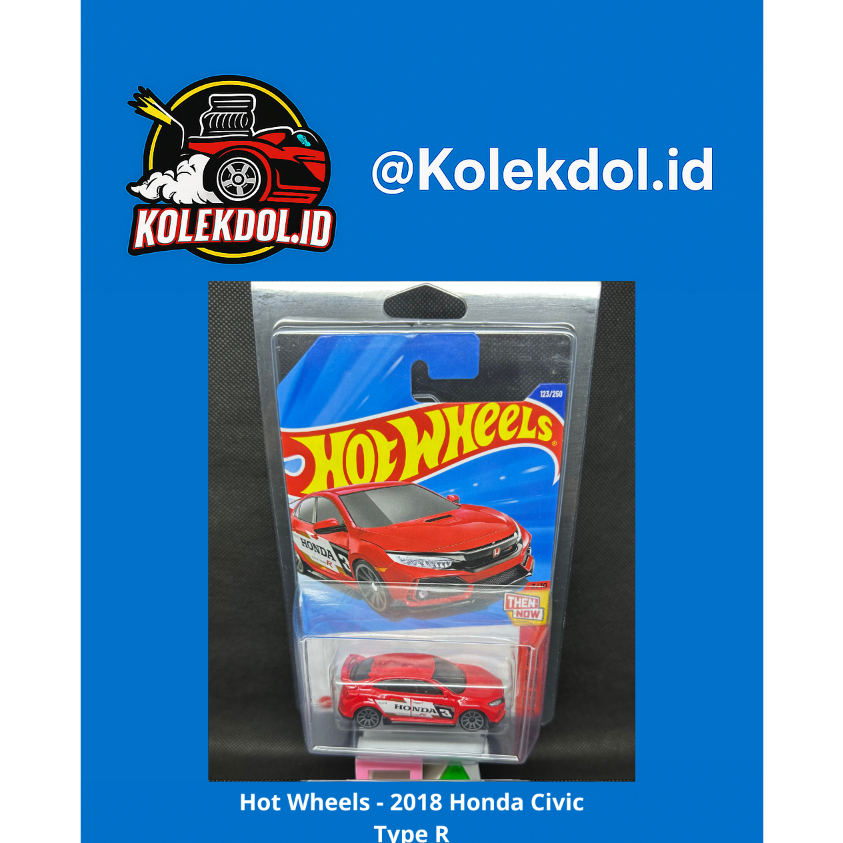 Hot Wheels 2018 Honda Civic Type R