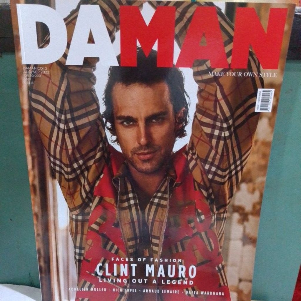 Majalah fashion import Daman original
