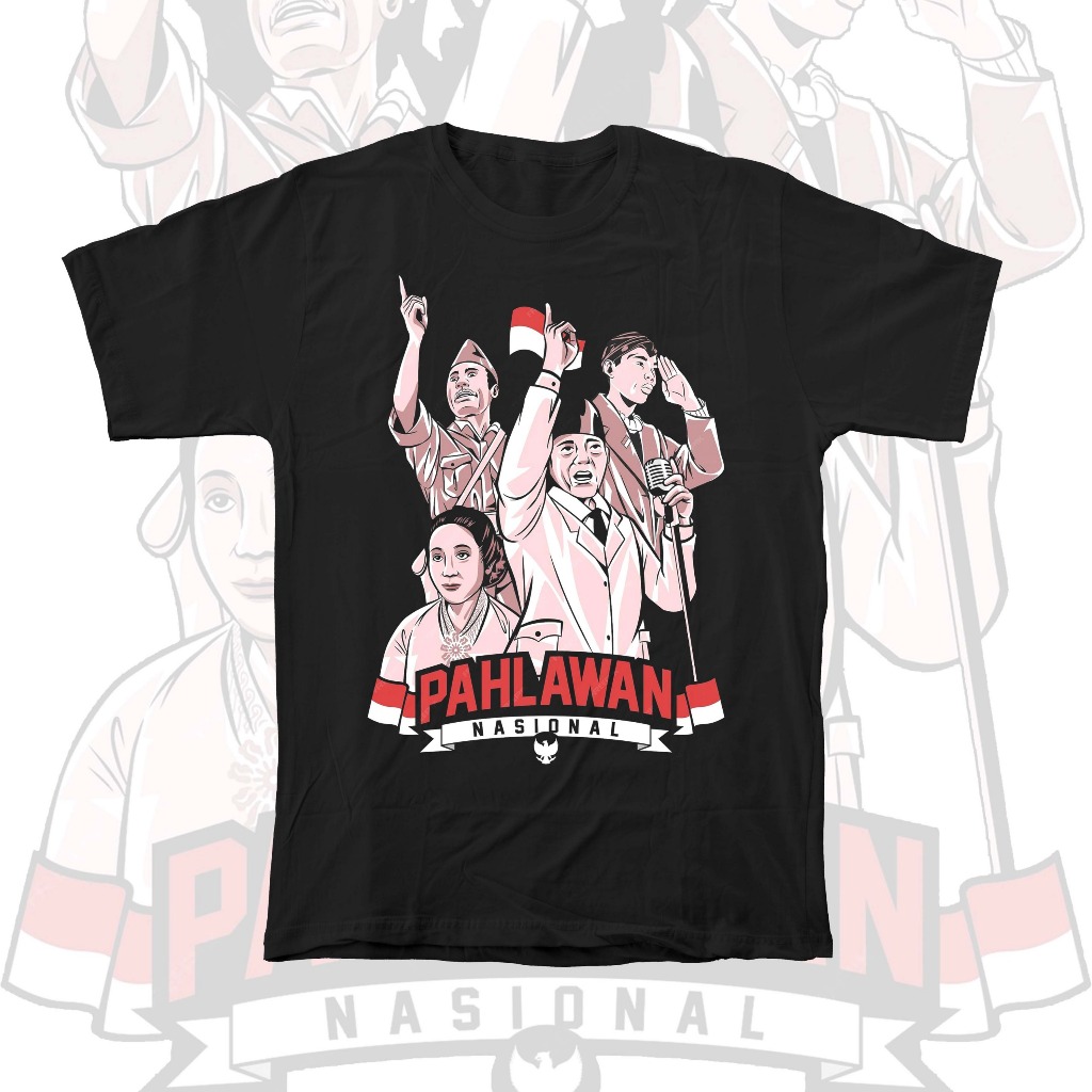 Kaos Tokoh - Kaos Pahlawan Nasional