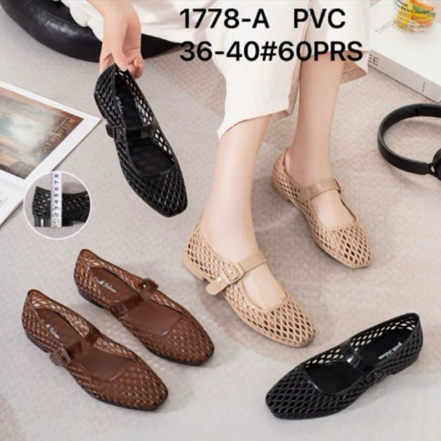 1778-A Pansus jelly jaring terbaru gesper 1 pansus wanita karet