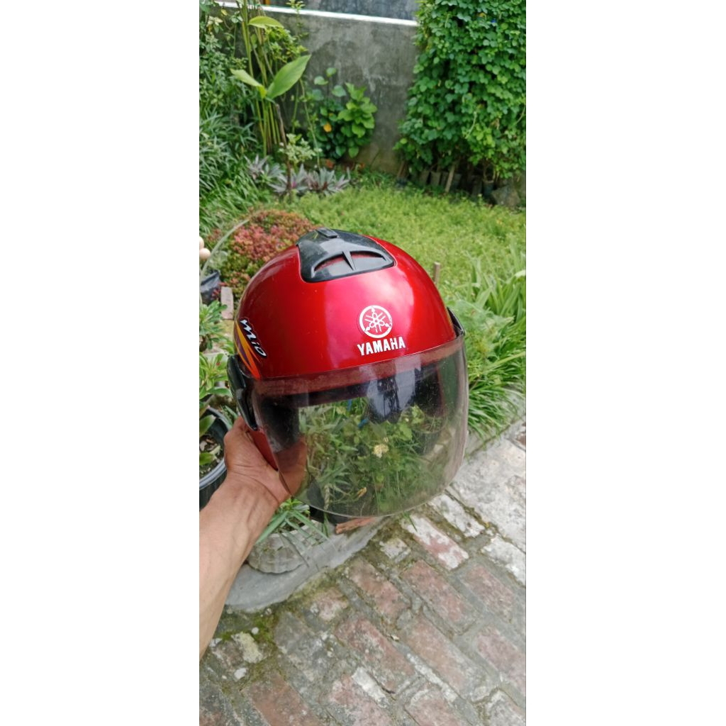 helm ori yamaha mio  jadul classik