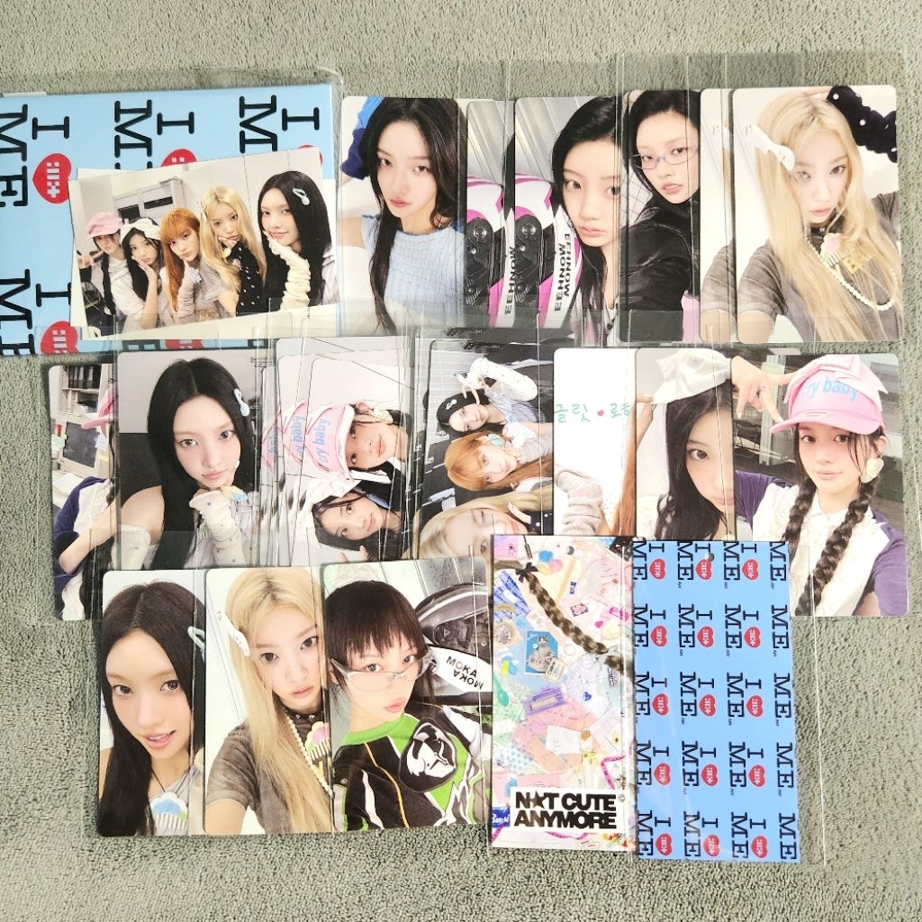 ILLIT Photocard / Album Only / Bookmark POB Apple Music [Apmus] - Official from Album Not Cute Anymo