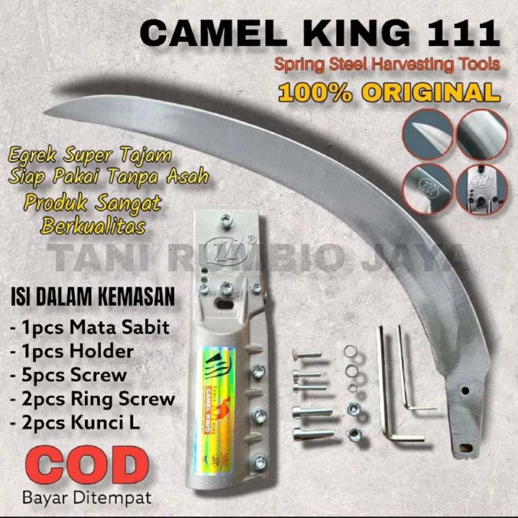 EGREK CAMEL KING STAR 111 ORIGINAL SIAP PAKE TANPA ASAH