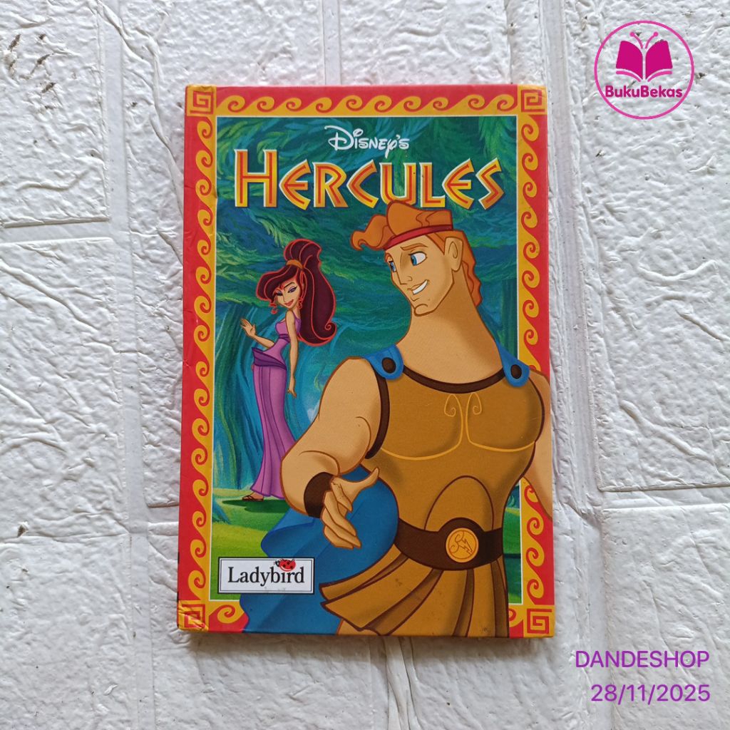 (english) Disney's Hercules - Buku Cerita Anak Bekas Preloved HARDCOVER