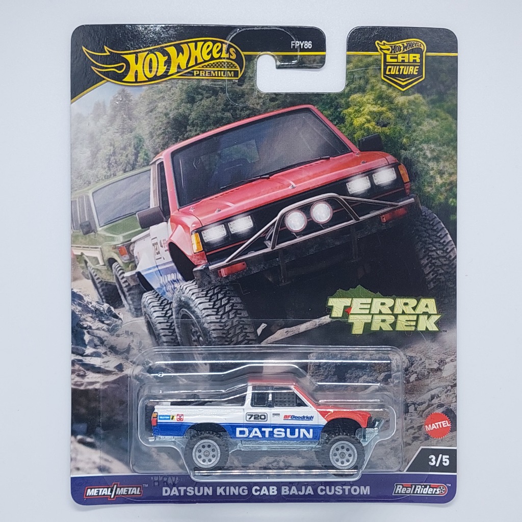 Hot Wheels Premium Datsun King Cab Baja Custom Terra Trek