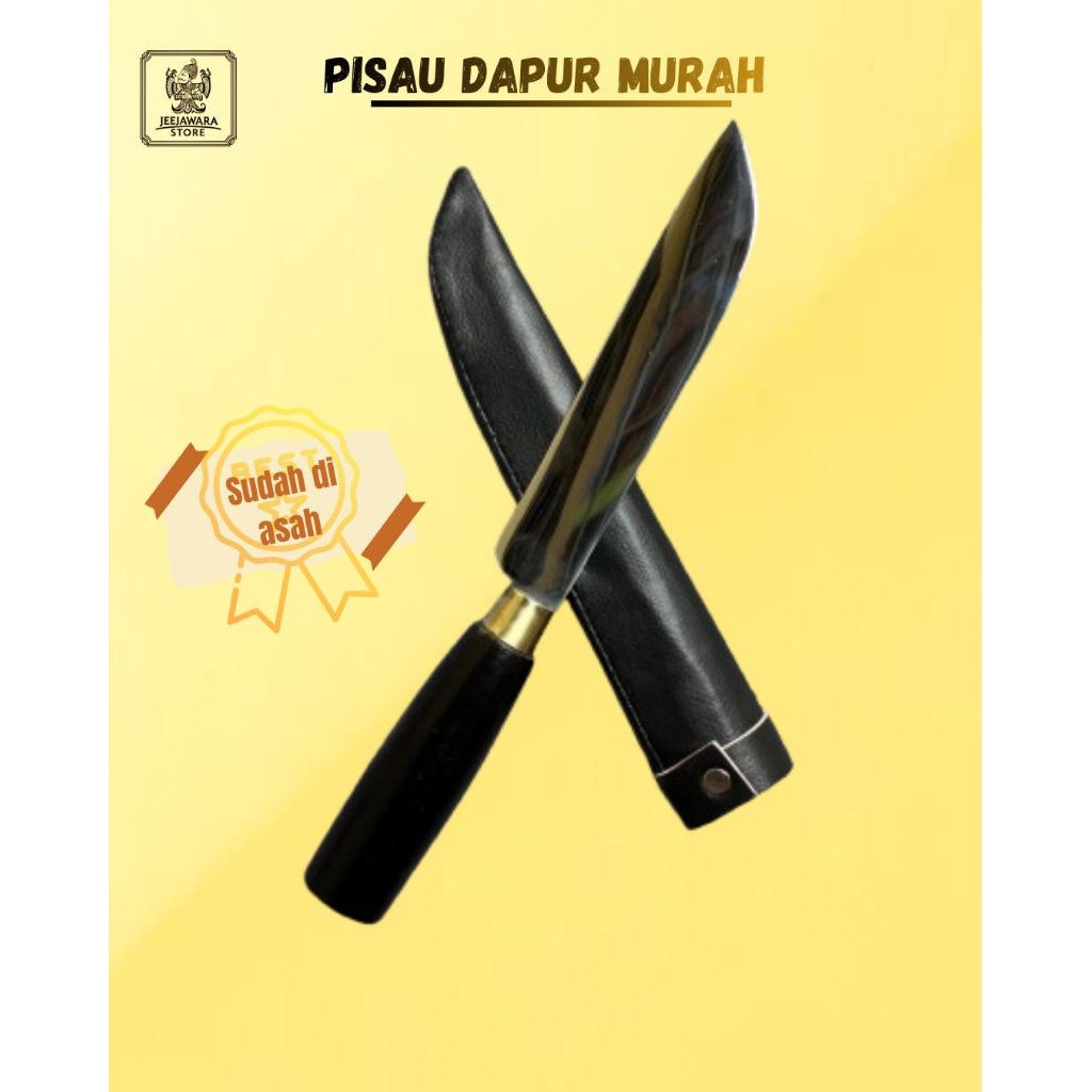 pisau dapur baja hss super tajam