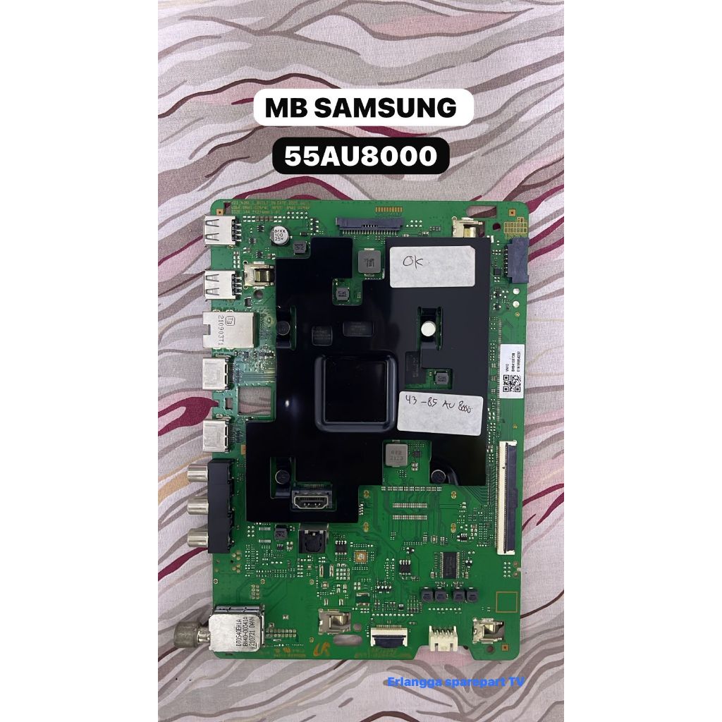 MB Samsung 55AU8000 - Main Board Samsung 55AU8000 - Mother Board Samsung 55AU8000 - Mesin TV LED/LCD