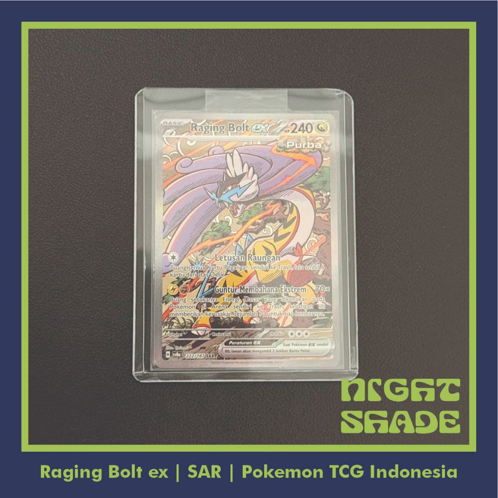 Raging Bolt ex SAR - Pokemon TCG Indonesia