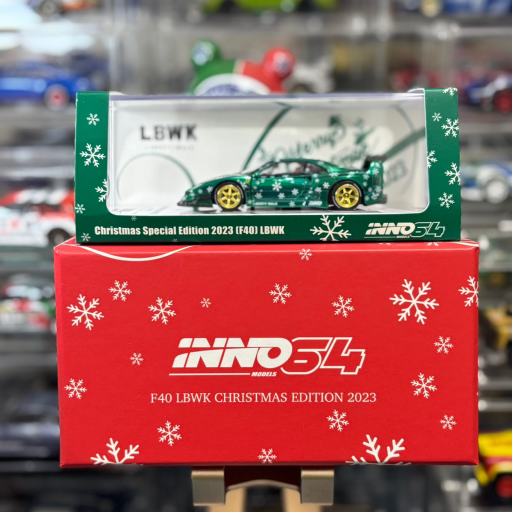 INNO64 LBWK (F40) X’Mas 2023 Special Edition - CHASE [Unsealed] | INNO64 Models