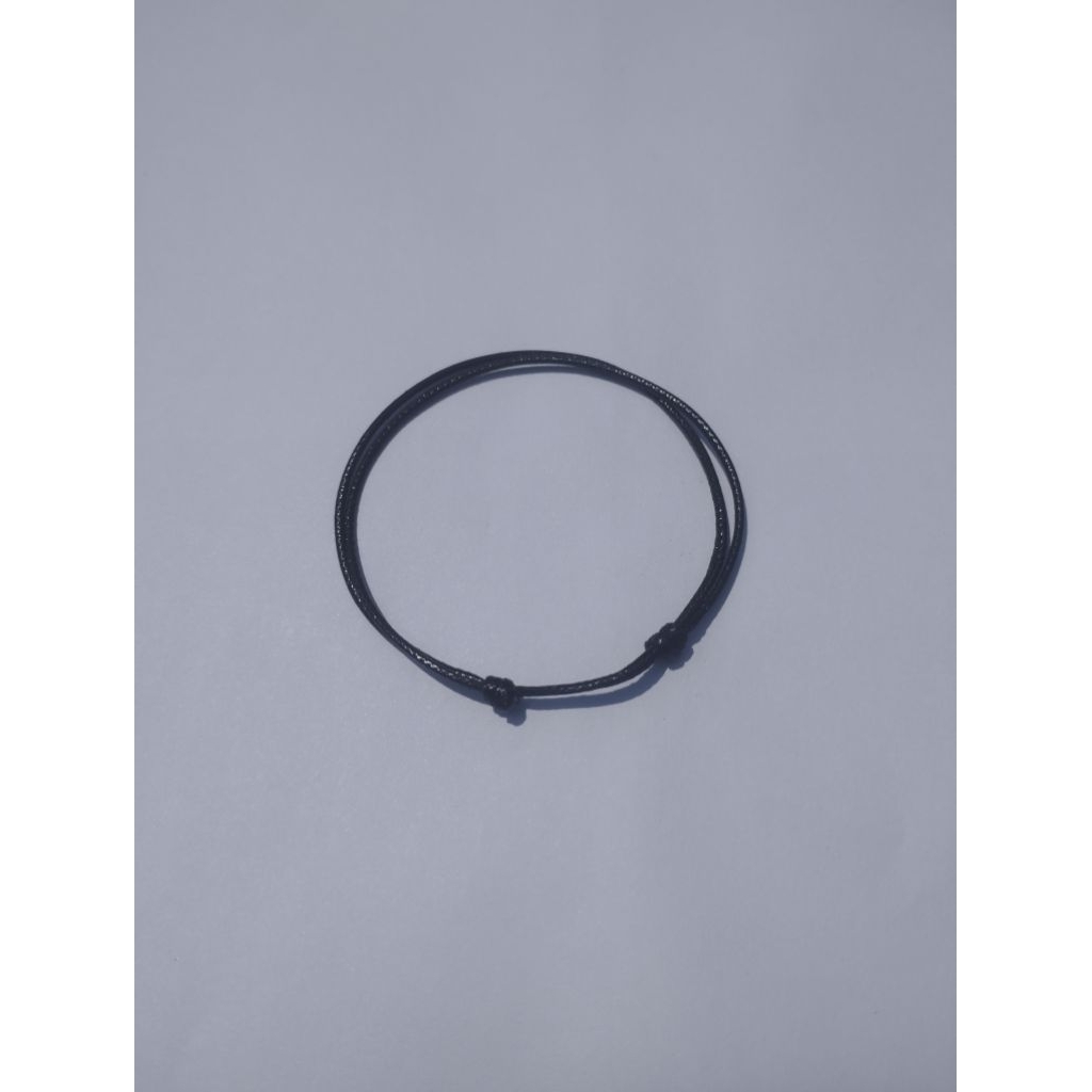 [Pitpit.delights] Gelang tali/Gelang polos/Gelang hitam/Tali polos hitam/Tali korea 2mm/Tali korea 1