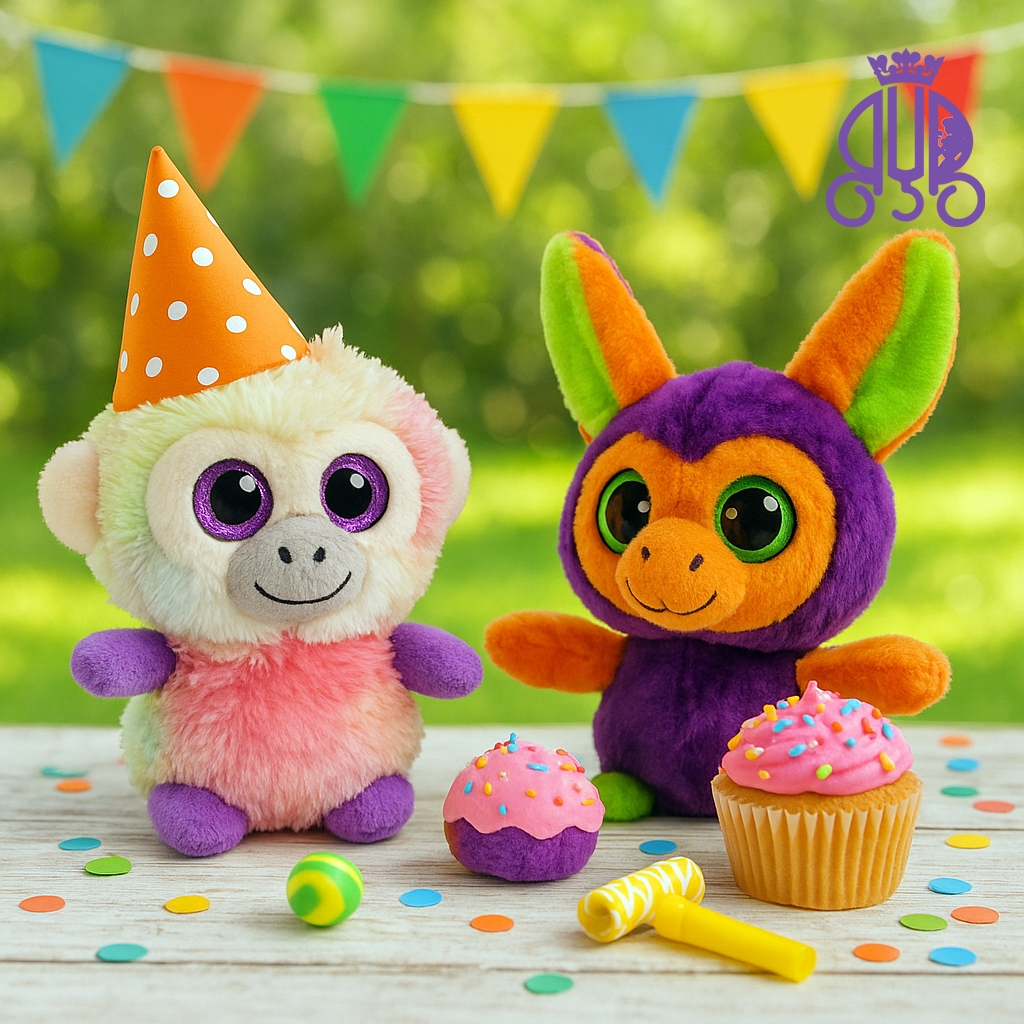 Boneka kecil mata belo monyet & kelelawar