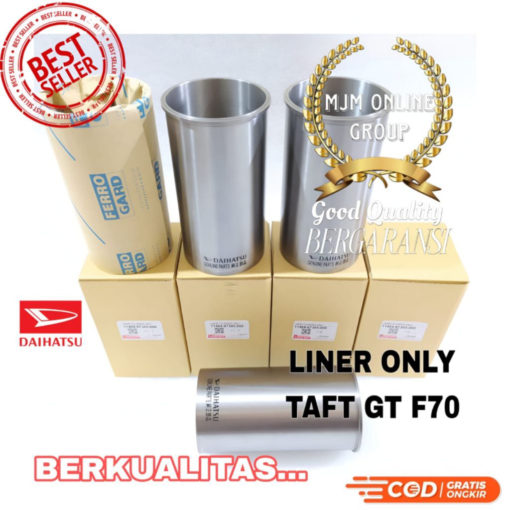 Liner boring foring Taft Gt F70 1set 4pc Bergaransi