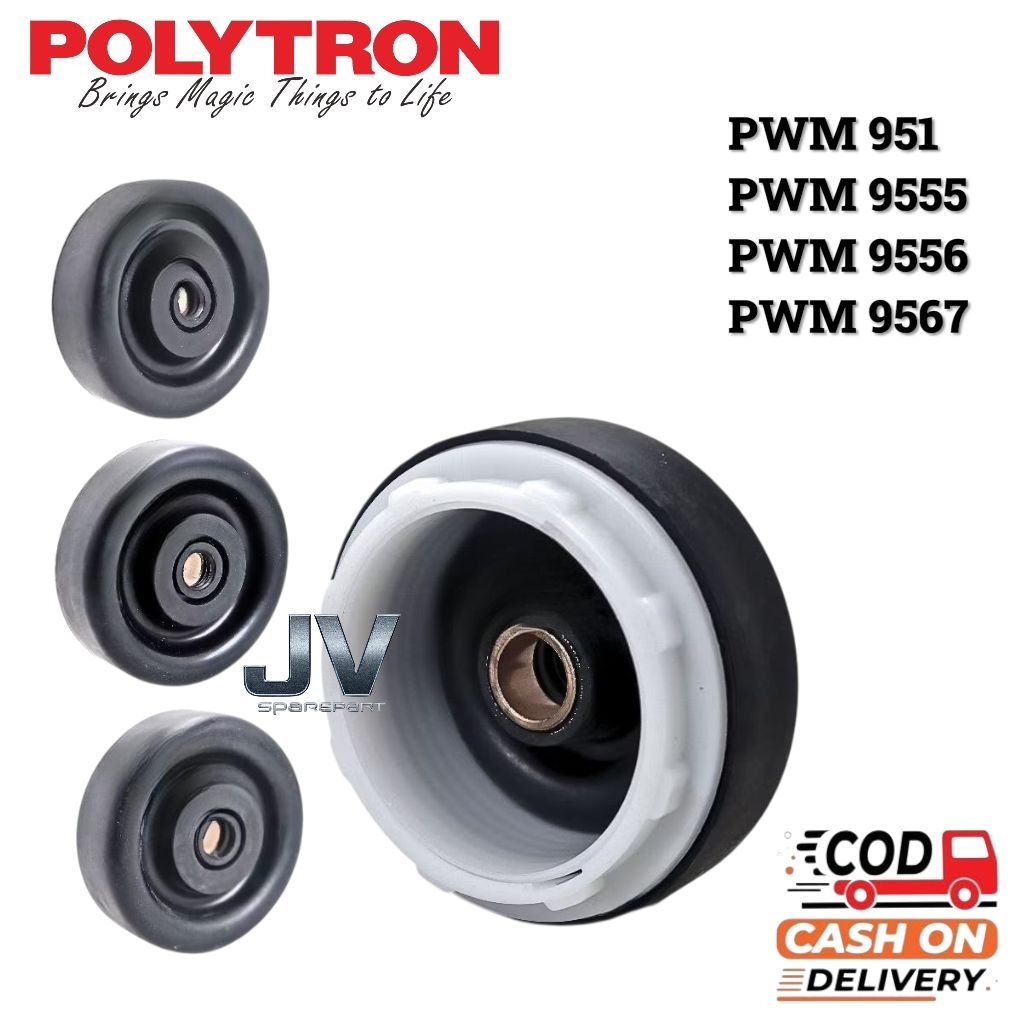 SEAL PENGERING POLYTRON 9,5 Kg PWM 951 9555 9556 9567 Karet Sil Mesin Cuci 2 Tabung Polytron